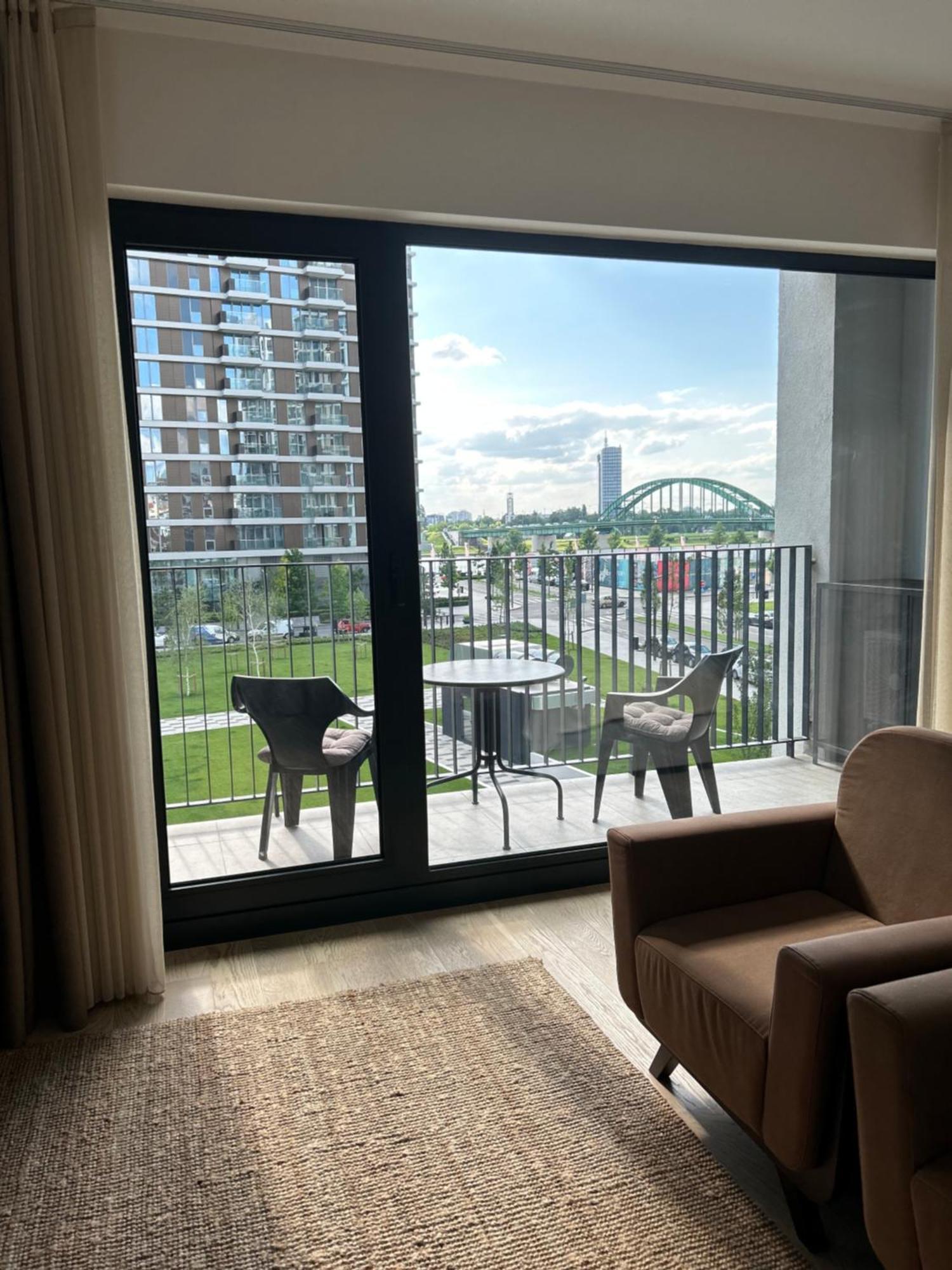 Luxury Waterfront View - BW Apartment River View Belgrade Luaran gambar